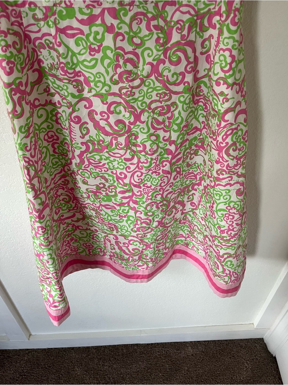 Vintage Lily Pulitzer Women's 6 Strapless Dress - Picture 3 of 8